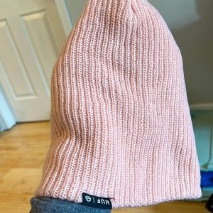 Huf light pink beanie